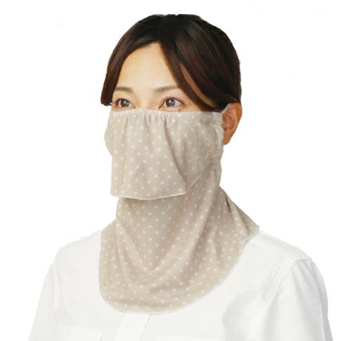 Yakenu Japan Washable UV Protection Cut Mask (Black / Beige) - SportStation HK