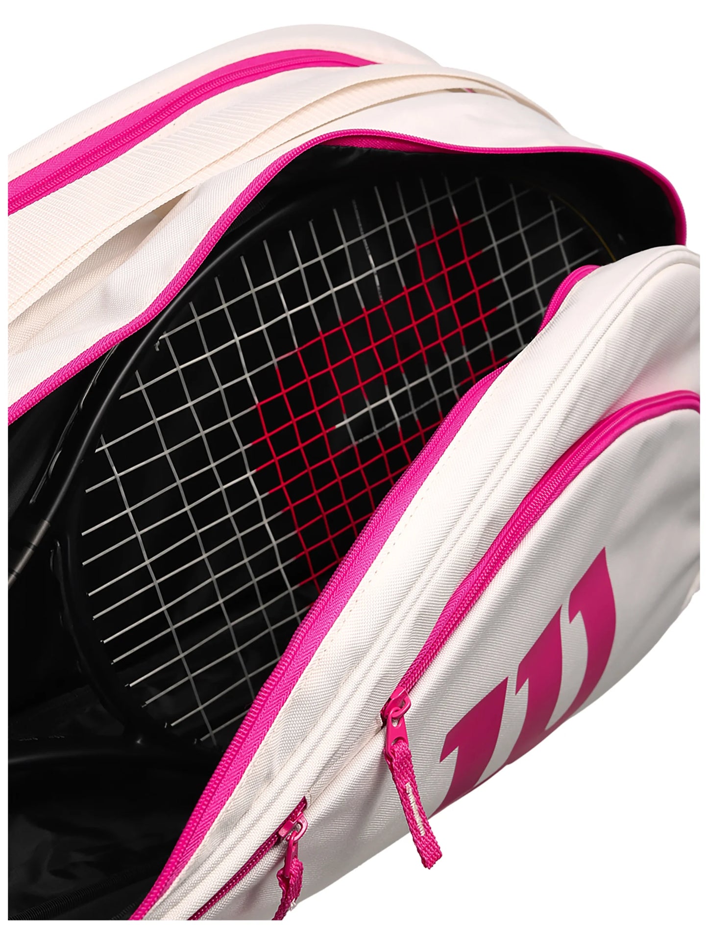 Wilson Advantage (6 Pack) Racket Bag 2025 (Off White-Pink)