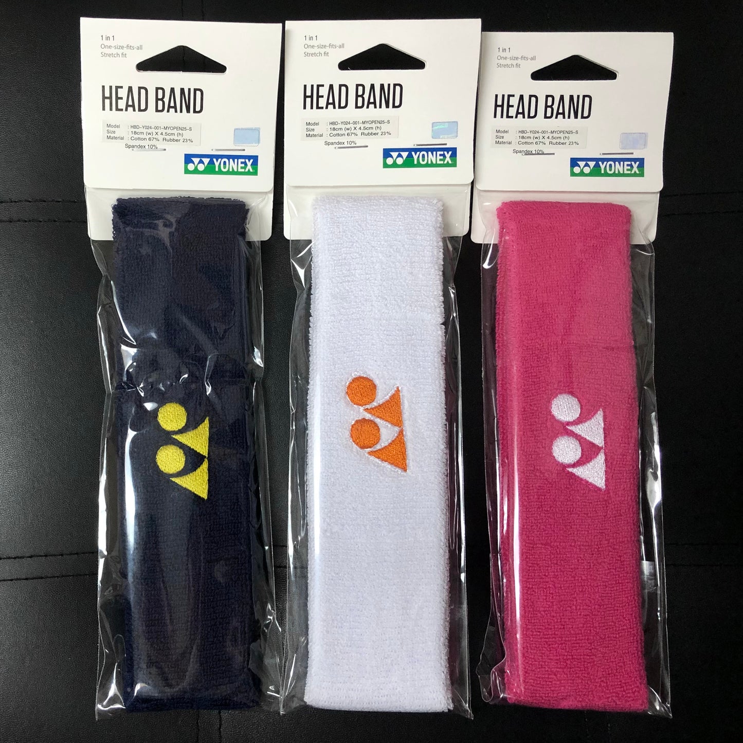 Yonex Unisex Headband Head Band (Elastic)