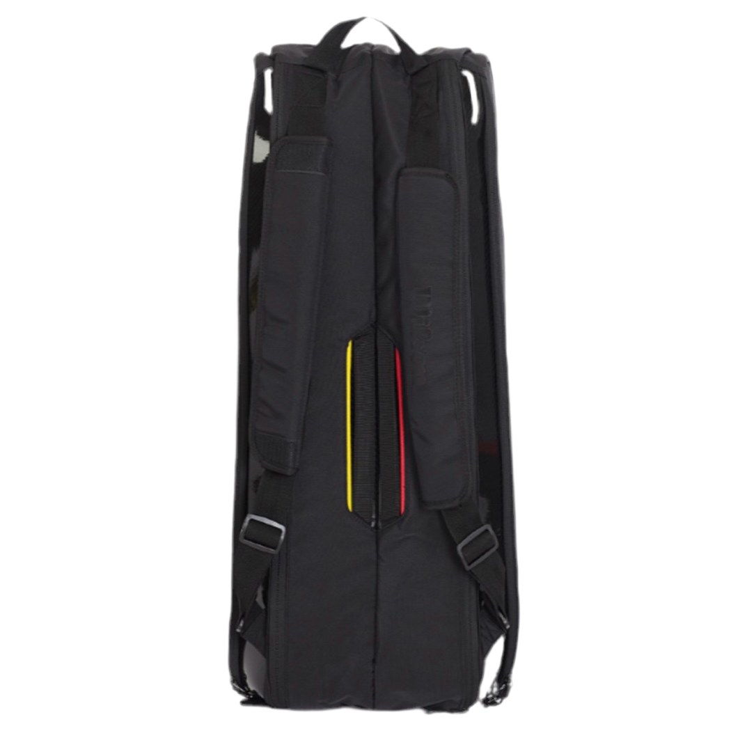 Wilson Super Tour (6 Pack) Pro Staff Racket Bag (Black) - SportStation HK