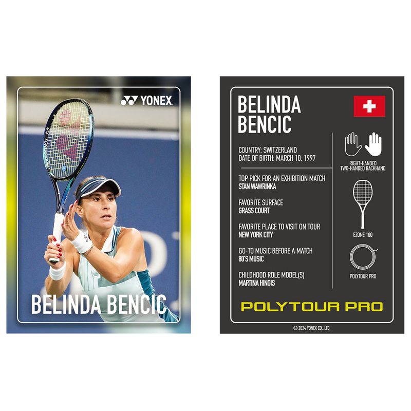 Yonex Polytour Pro Limited Edition 15th Anniversary Player Card