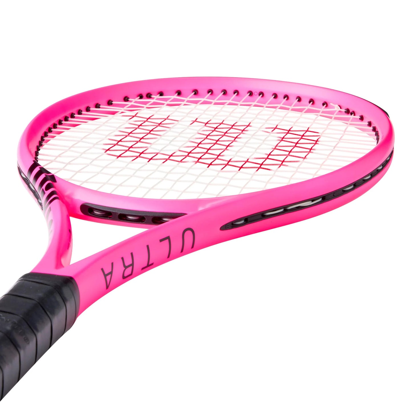 Wilson Ultra 100L v4 Pink Limited Edition Tennis Racket (280g) (Unstrung) - SportStation HK