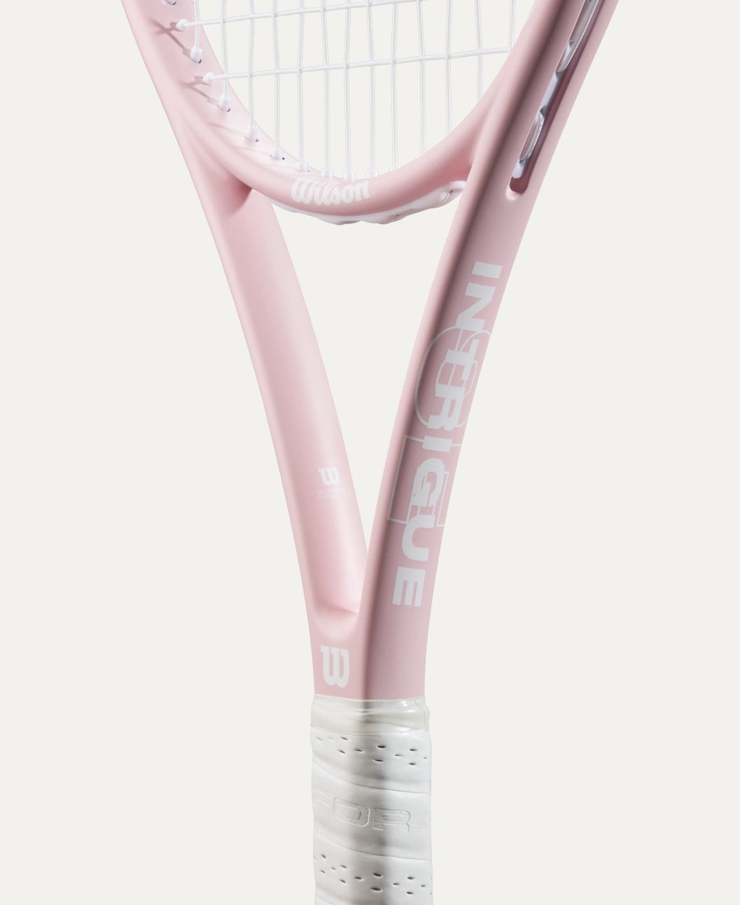 Wilson Intrigue Pink Tennis Racket (Unstrung 264g) (Prestrung)