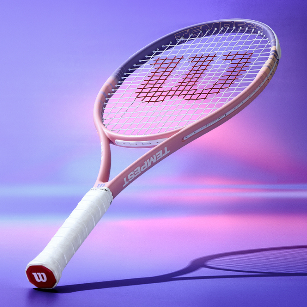 Wilson Tempest SE Pink-Purple Tennis Racket (Unstrung 264g) (Prestrung) - SportStation HK