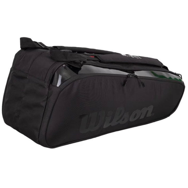 Wilson Super Tour (6 Pack) Pro Staff Racket Bag (Black) - SportStation HK