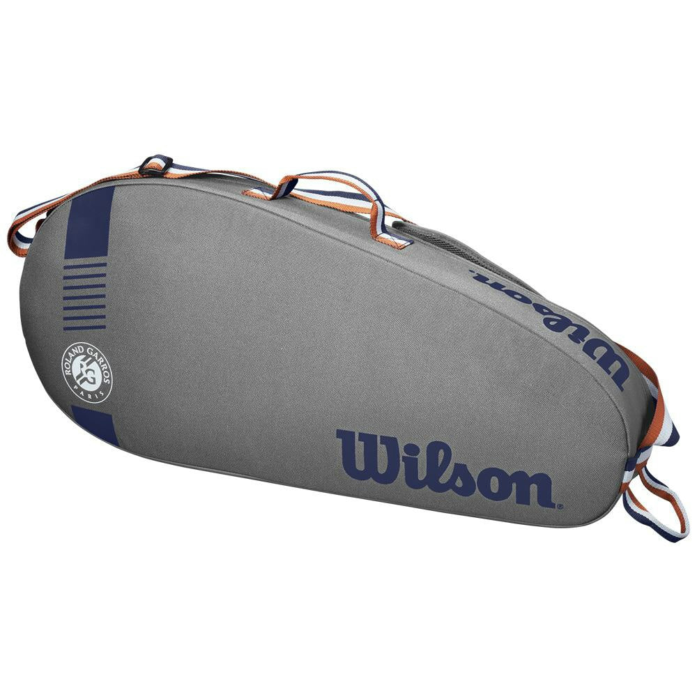 Wilson Roland Garros Team (3 Pack) Racket Bag (Grey)