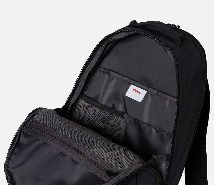 Wilson UNI Easy Tennis Backpack Bag (Black)
