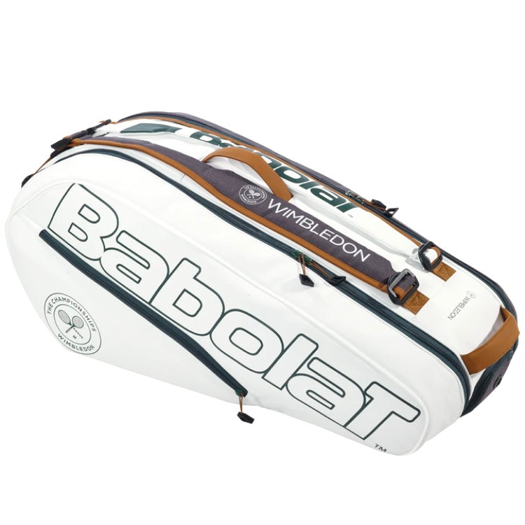 Babolat Pure Wimbledon (6 Pack) Racket Bag (White)