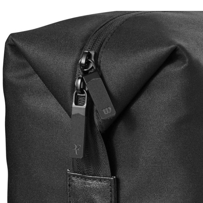 Wilson RF Practice Large Duffle (6 Pack) Racket Bag (Black)