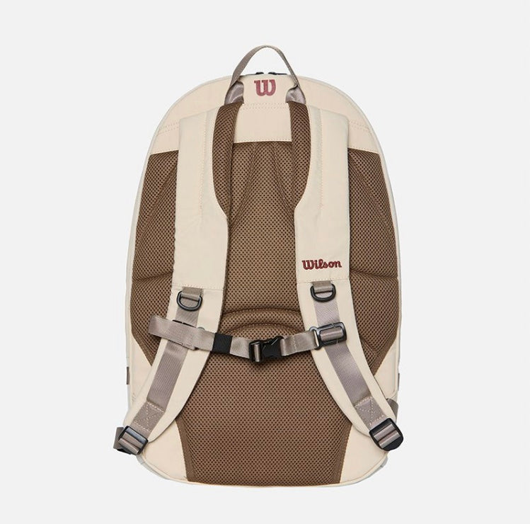 Wilson UNI Easy Tennis Backpack Bag (Ivory)