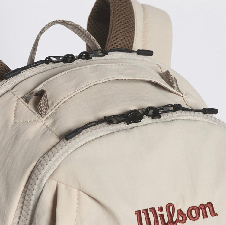 Wilson UNI Easy Tennis Backpack Bag (Ivory)