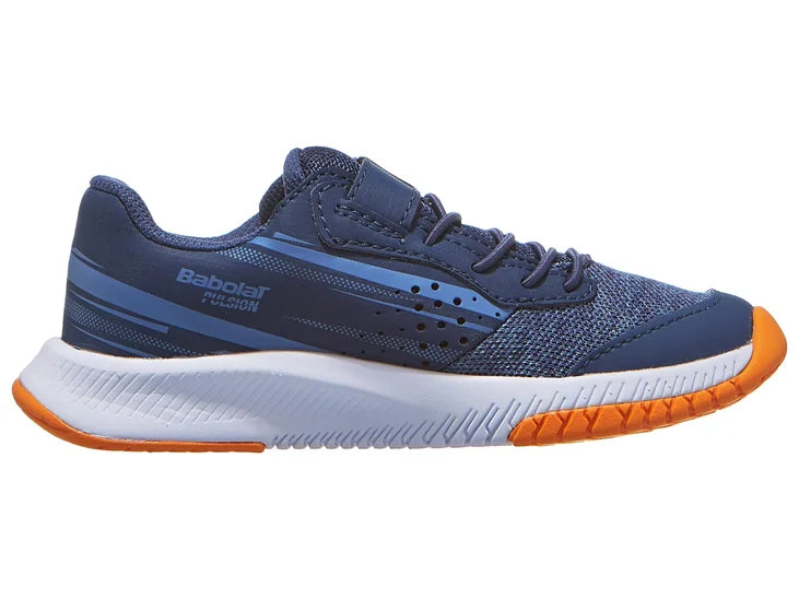 Babolat Pulsion All Court Kid Junior Tennis Shoes (Blue-Yellow)