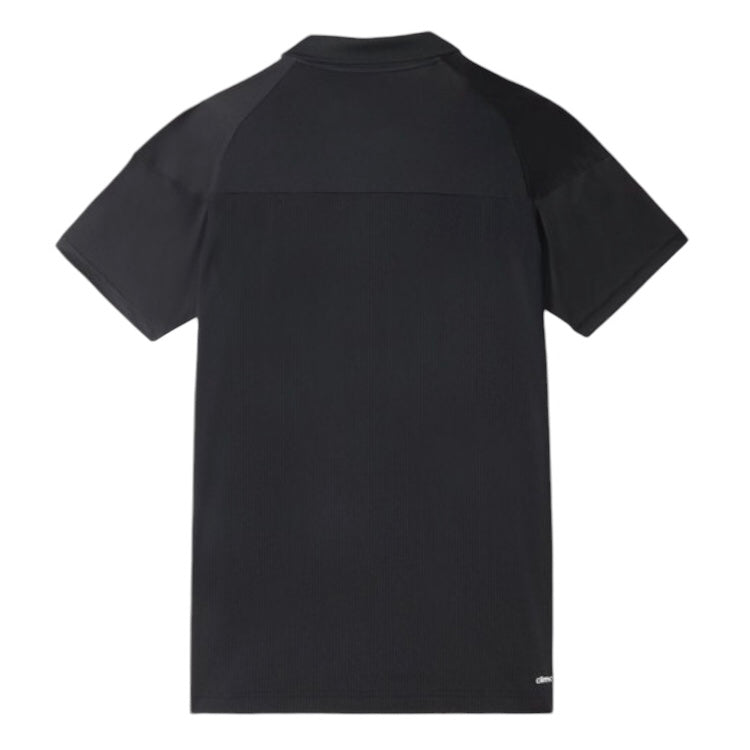 Adidas Men’s Dri-Fit Response Polo Top Tee Shirt (Black)