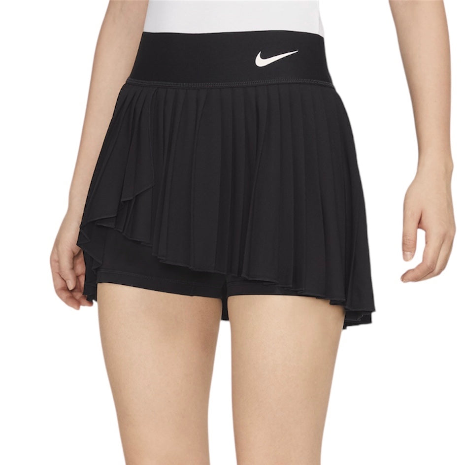 Nike Court Dri-FIT Advantage Women's Pleated Tennis Skirt (Black) DR6850-010