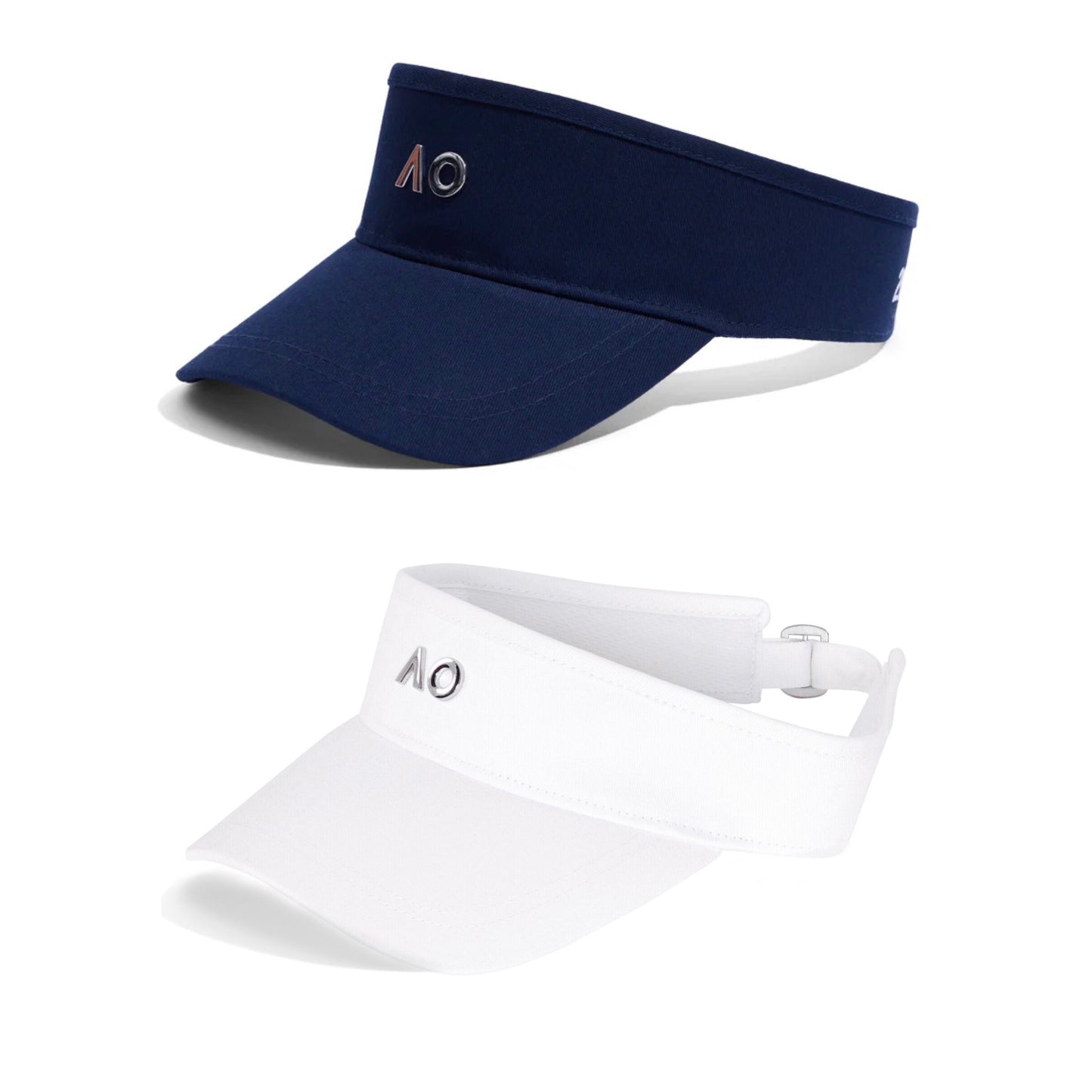Australian Open Pin Logo Visor (Navy / White)