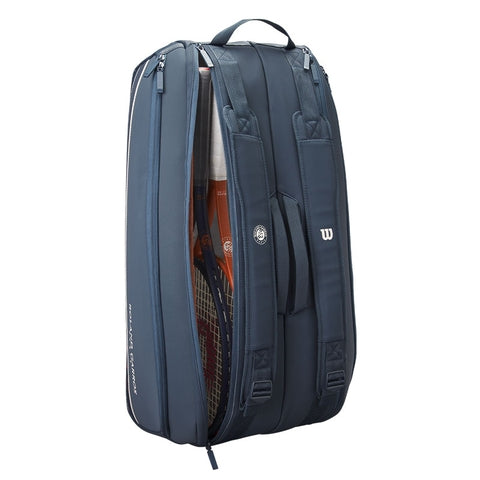 Wilson 2025 Roland Garros Super Tour Session Soiree (9 Pack) Racket Bag