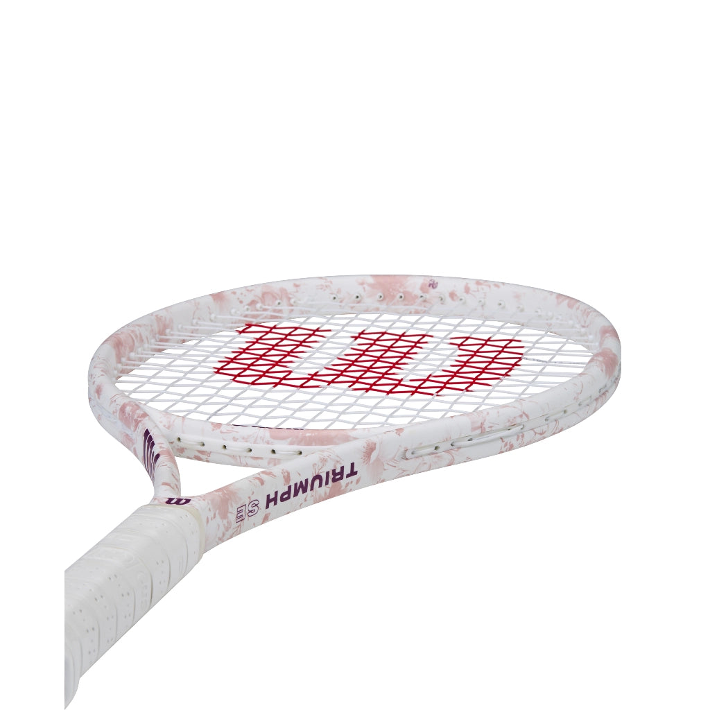 Wilson Triumph Sakura Pink Tennis Racket (Unstrung 263g) (Prestrung)