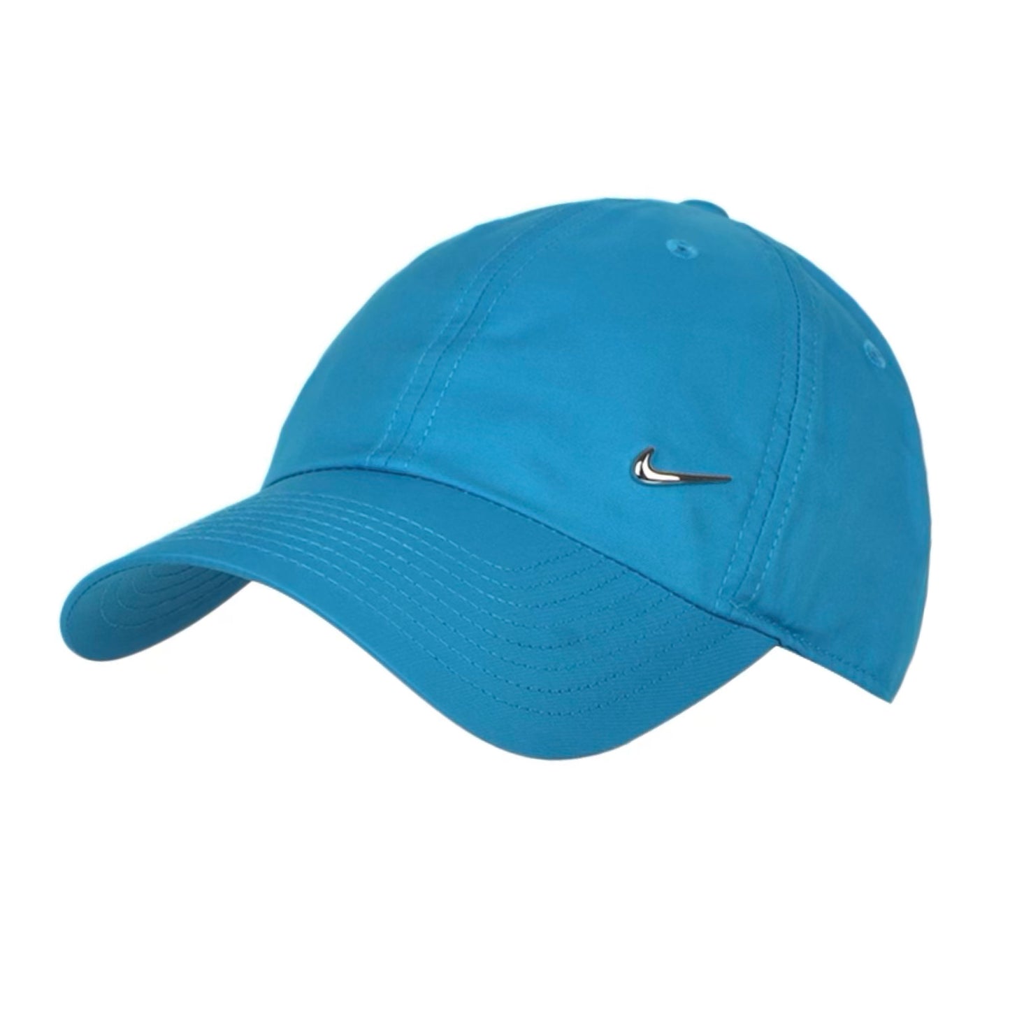 Nike One-Size Unisex Metal Swoosh H86 Adjustable Cap (White / Grey / Blue / Sky blue)