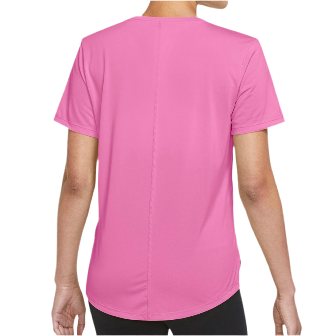 Nike Pro Women’s Dri-FIT Short Sleeve Tee Top T-Shirt (Pink)