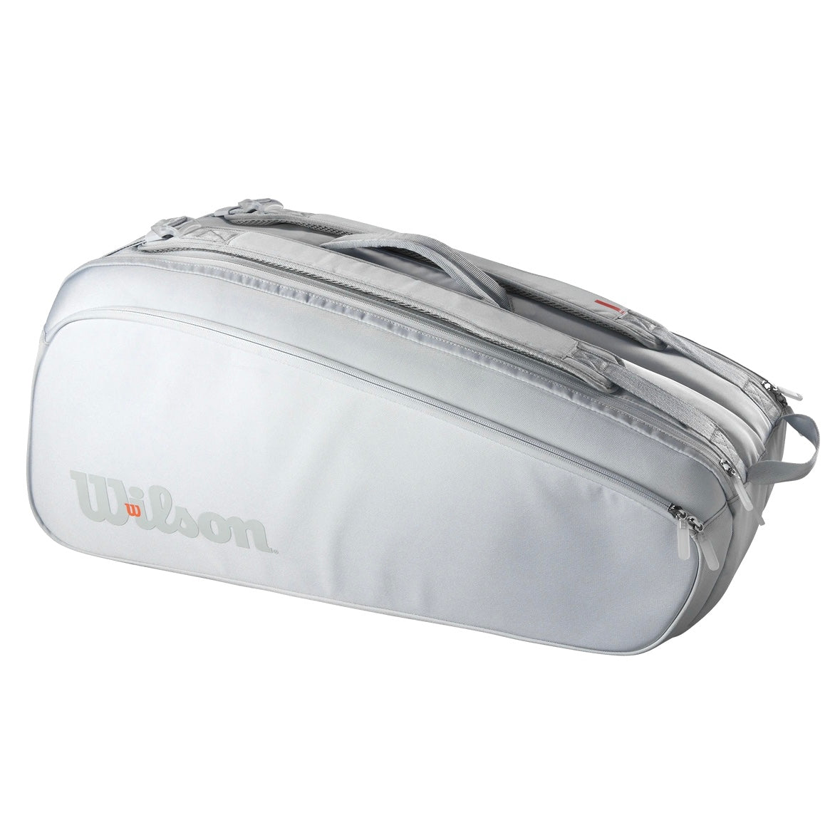Wilson Super Tour (9 Pack) Shift Racket Bag (White)