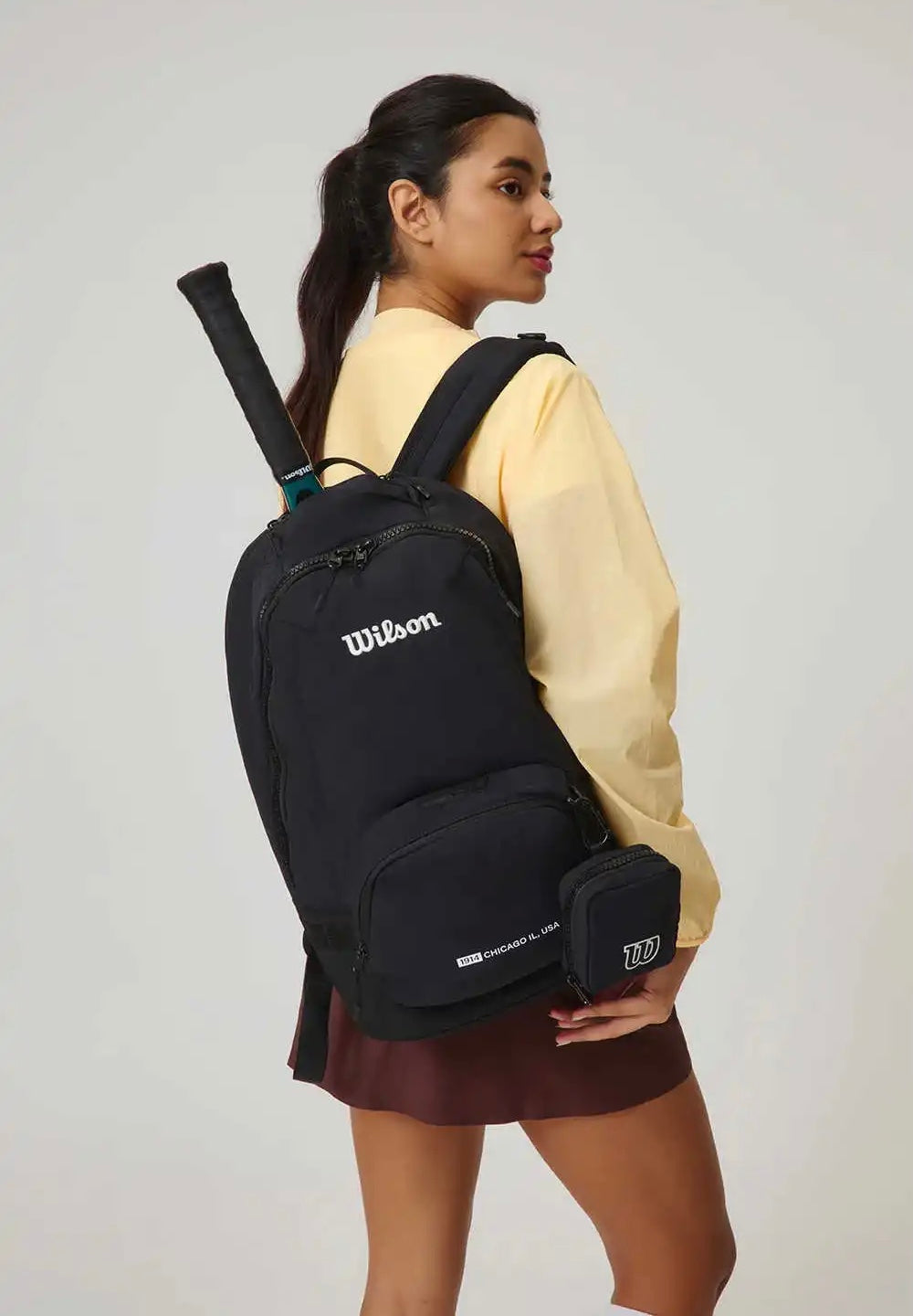 Wilson UNI Easy Tennis Backpack Bag (Black)
