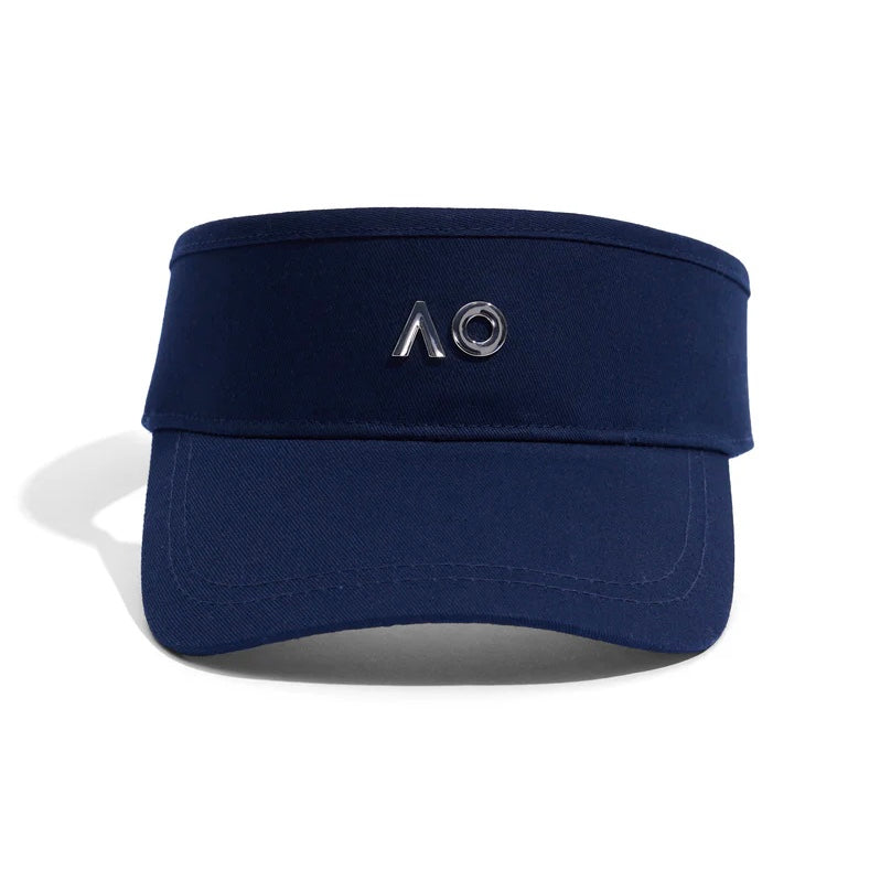 Australian Open Pin Logo Visor (Navy / White)
