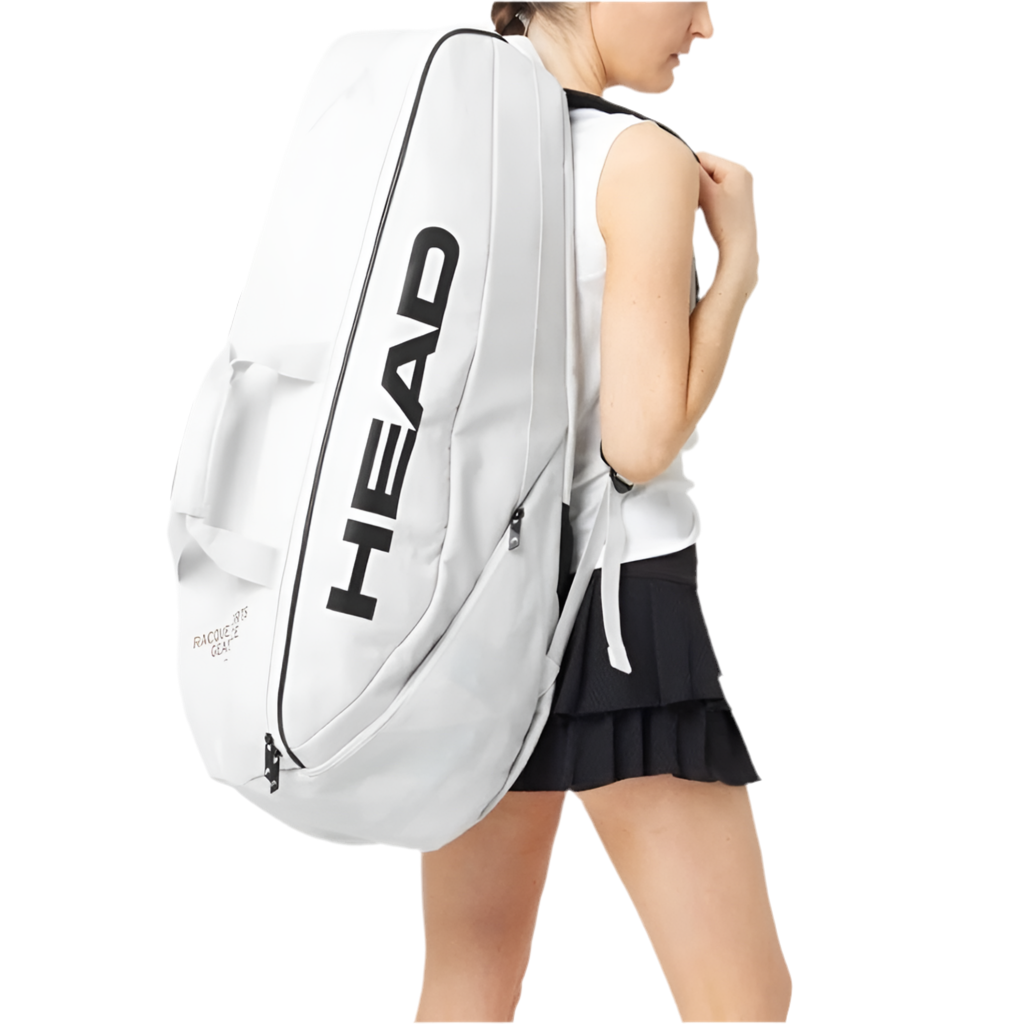 Head Pro X (6 Pack) Racket Bag M (Off White)