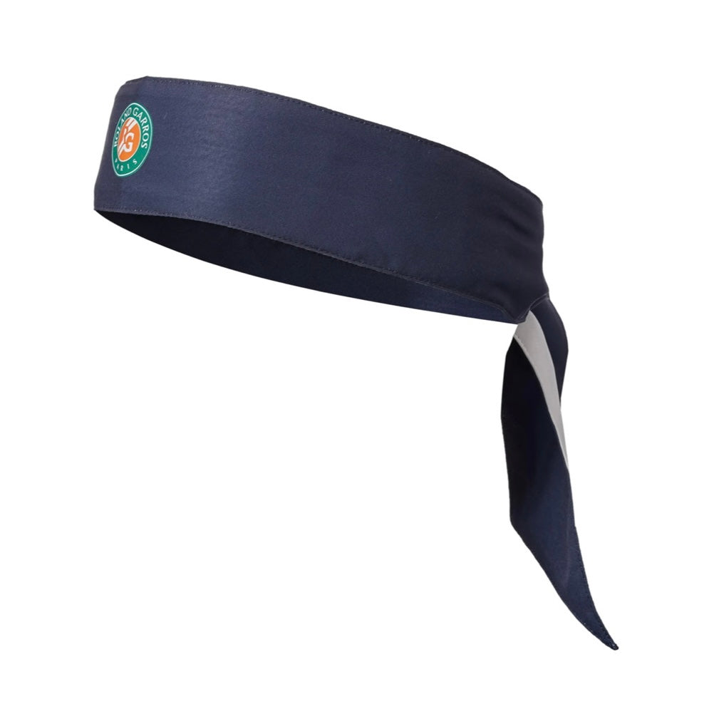 Roland Garros Performance Reversible Head Tie (Navy-White)