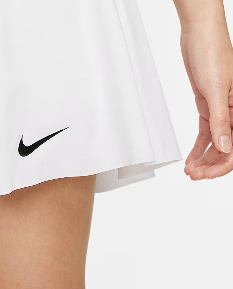Nike Dri-FIT Advantage Women's Tennis Skirt (White) DX1422-100
