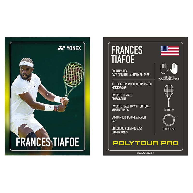 Yonex Polytour Pro Limited Edition 15th Anniversary Player Card
