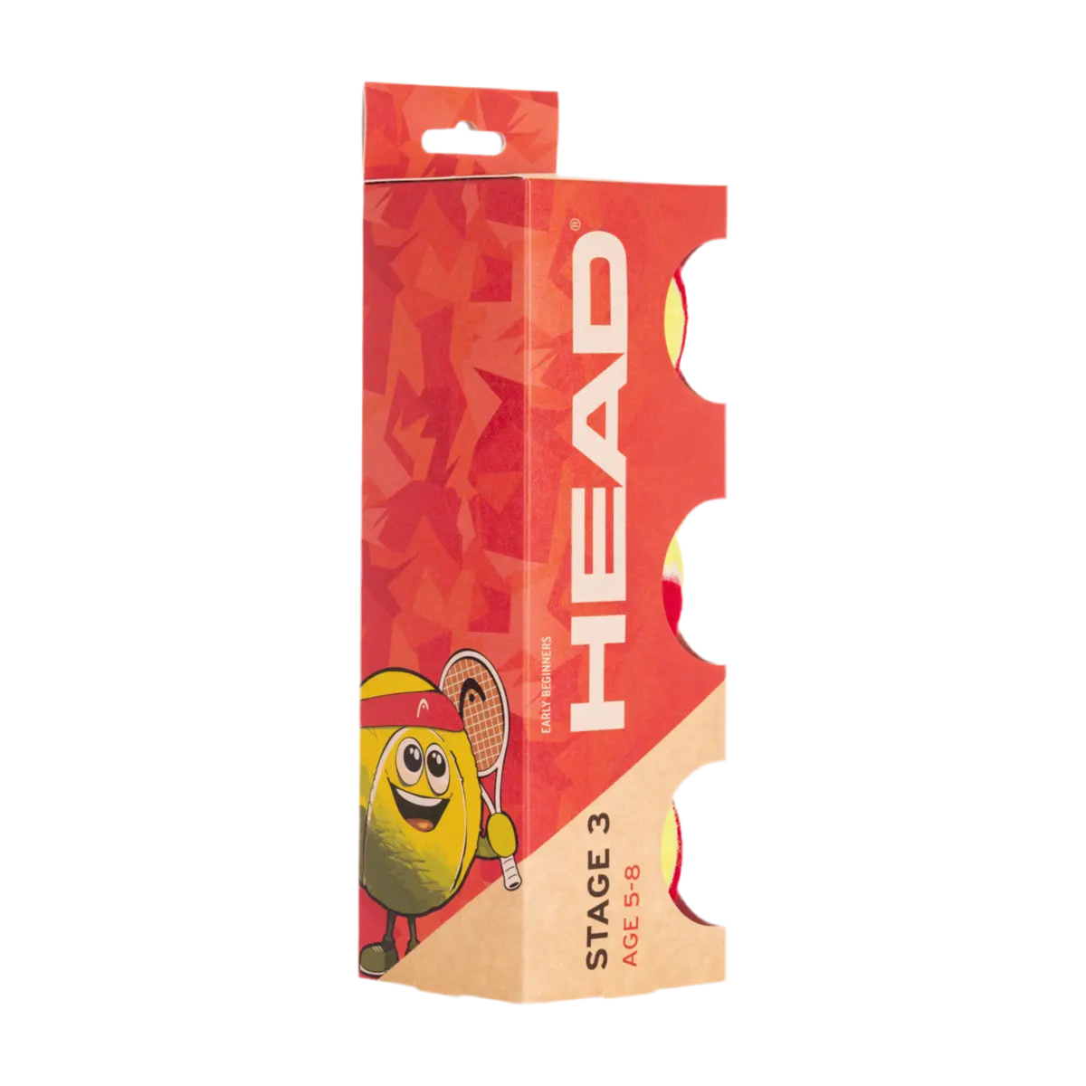 Head T.I.P. Red Trainer Tennis Balls (3 Ball Pack)