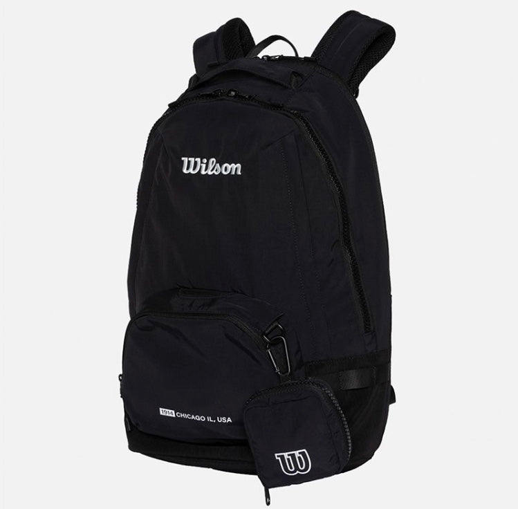 Wilson UNI Easy Tennis Backpack Bag (Black)