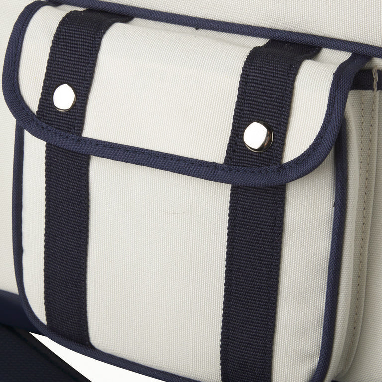Wilson 1914 Heritage (12 Pack) Racket Bag (Off White-Dark Navy)