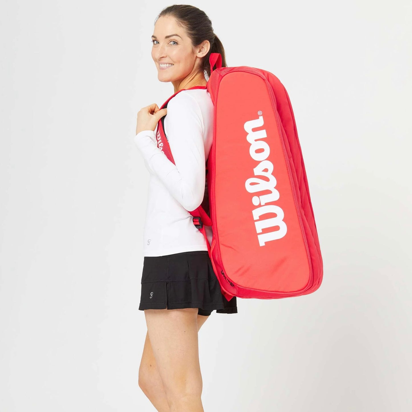 Wilson Super Tour (6 Pack) Racket Bag (Red)