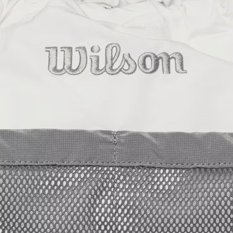 Wilson All Around Drawstring Multi Purpose Tote Bag (White-Grey)