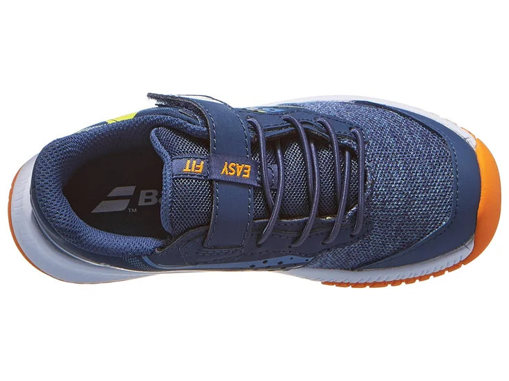 Babolat Pulsion All Court Kid Junior Tennis Shoes (Blue-Yellow)