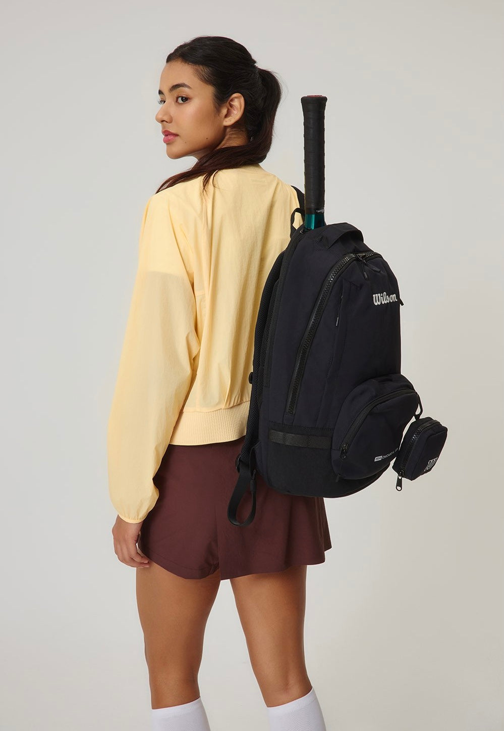 Wilson UNI Easy Tennis Backpack Bag (Black)