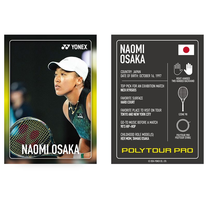 Yonex Polytour Pro Limited Edition 15th Anniversary Player Card