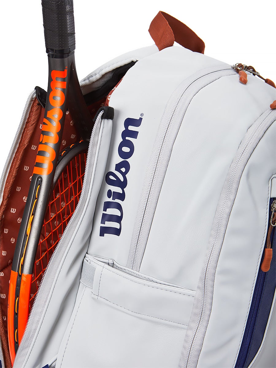 Wilson Roland Garros Tour Backpack bag (Light Grey)