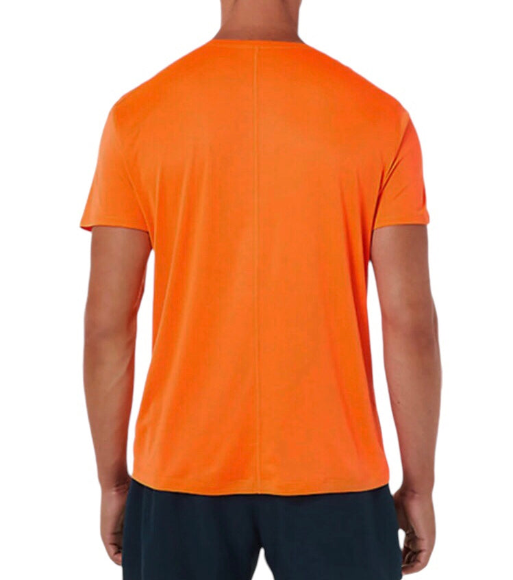 ASICS Men's Dri-Fit Top Tee Shirt (Orange)
