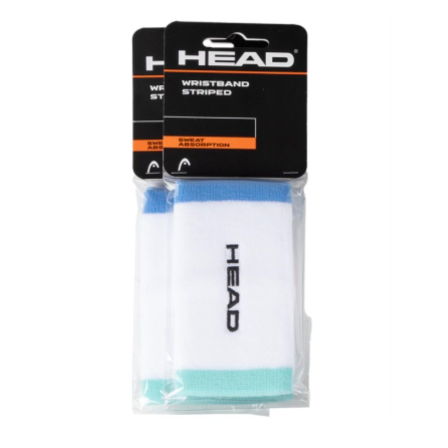 Head 5” Wristbands (a pair) (Striped Mixed)