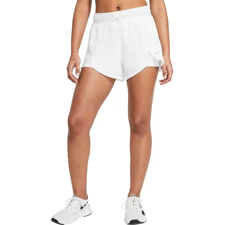 Nike Women’s Dri-FIT Flex Essential 2-in-1 Training Shorts (White)