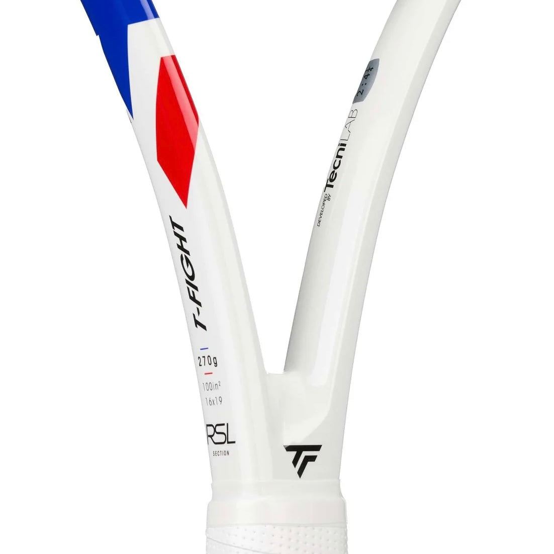 Tecnifibre TFight 270 Tennis Racket (Unstrung 270g) (Strung with Tecnifibre Synthetic Gut @ 52lbs)