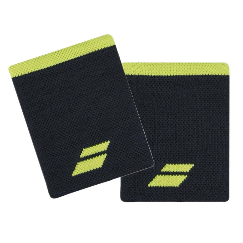 Babolat 10cm Logo Jumbo Wristbands (a pair)