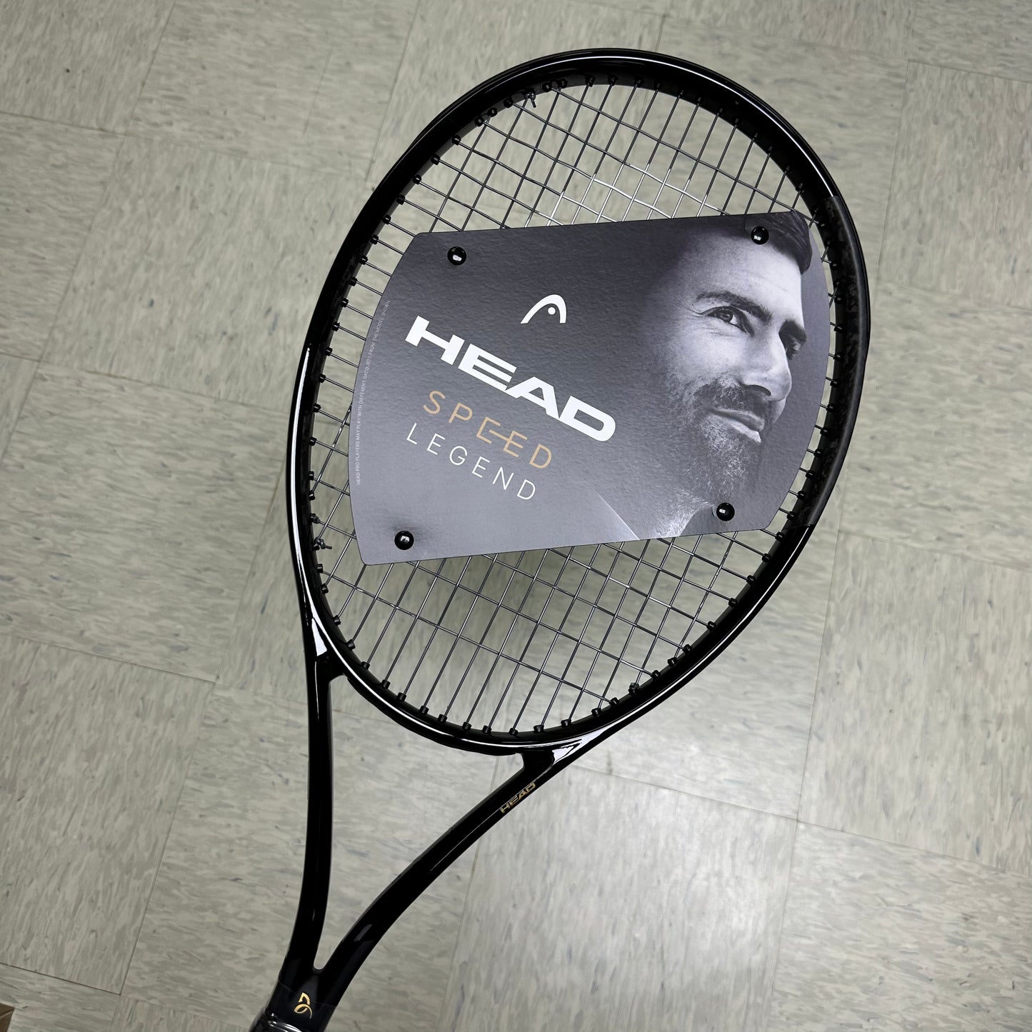 Head Speed Pro Legend 2025 Tennis Racket (Unstrung 310g) (Strung with HEAD Hawk Touch @ 52lb)