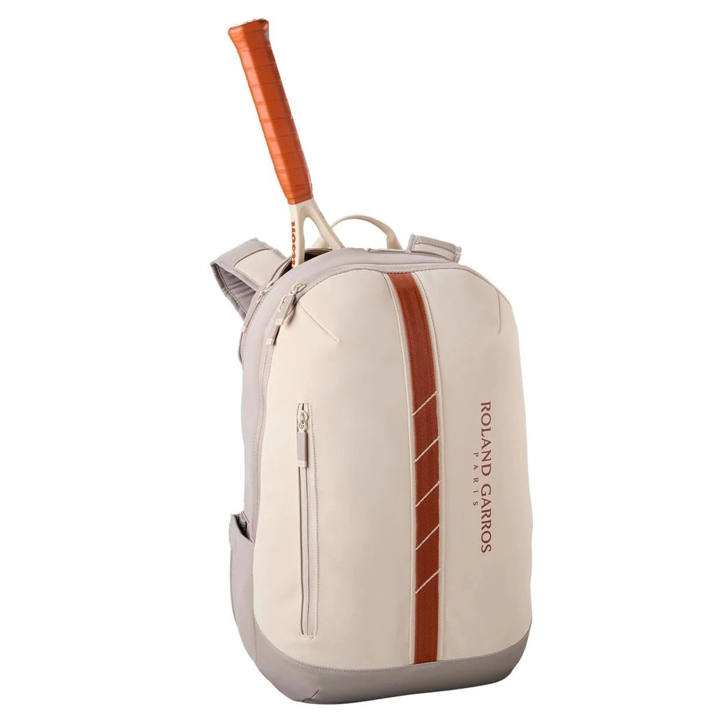 Wilson 2025 Roland Garros Backpack Bag (Cream-Clay)