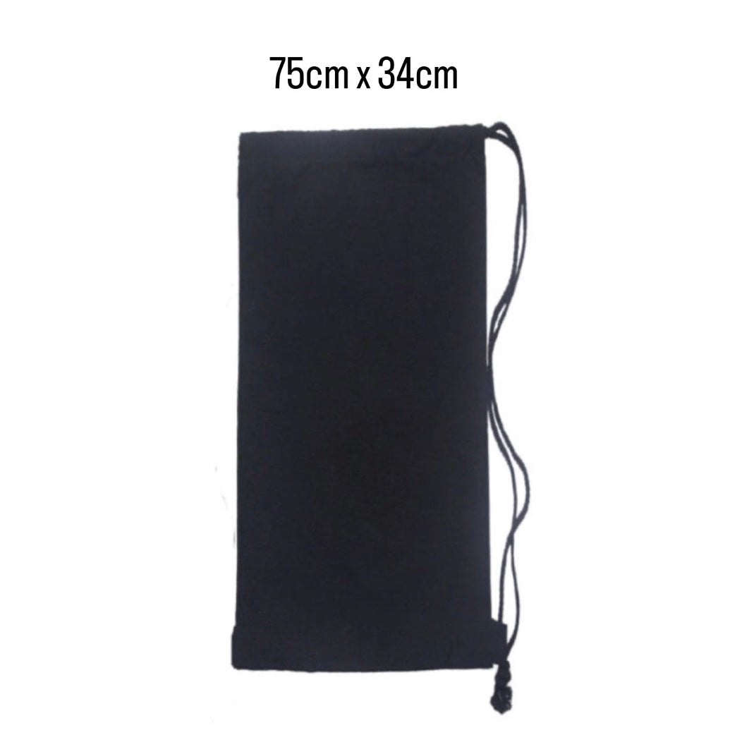 Tennis Racket String drawstring Bag (black) - SportStation HK