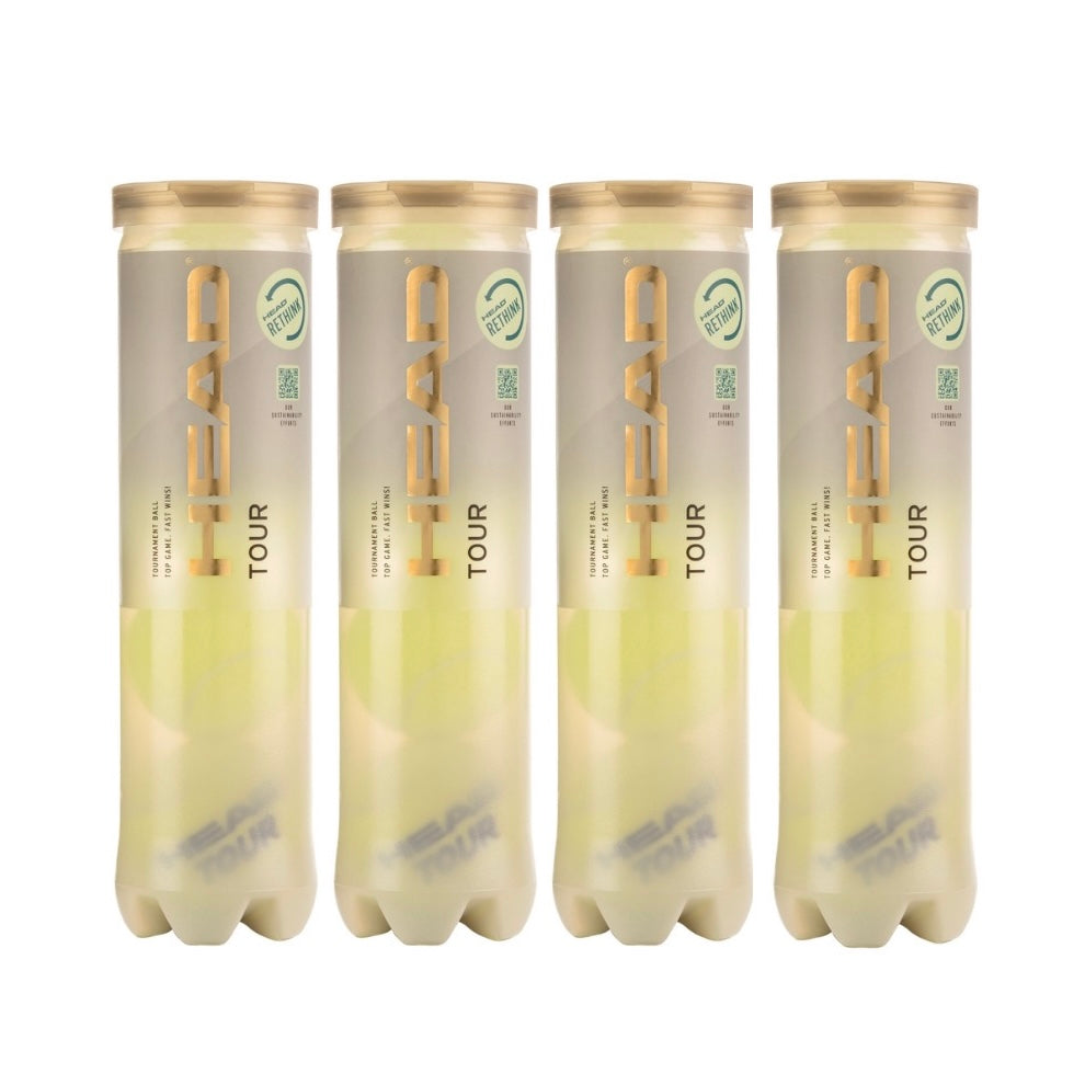 Head Tour Tennis Balls 4B (4 balls per can) - SportStation HK