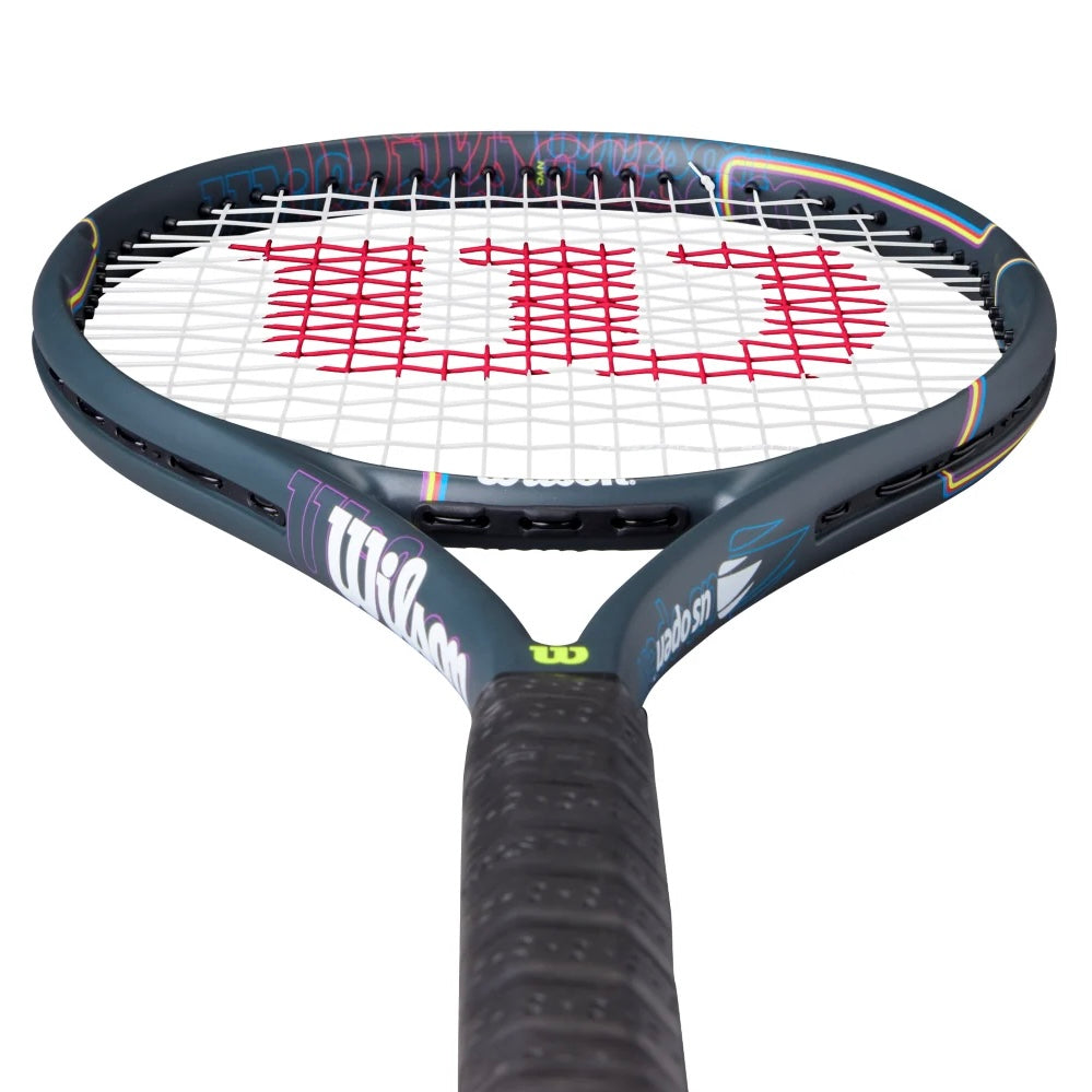 Wilson US Open Pro 100 Tennis Racket (Unstrung 270g) (prestrung)