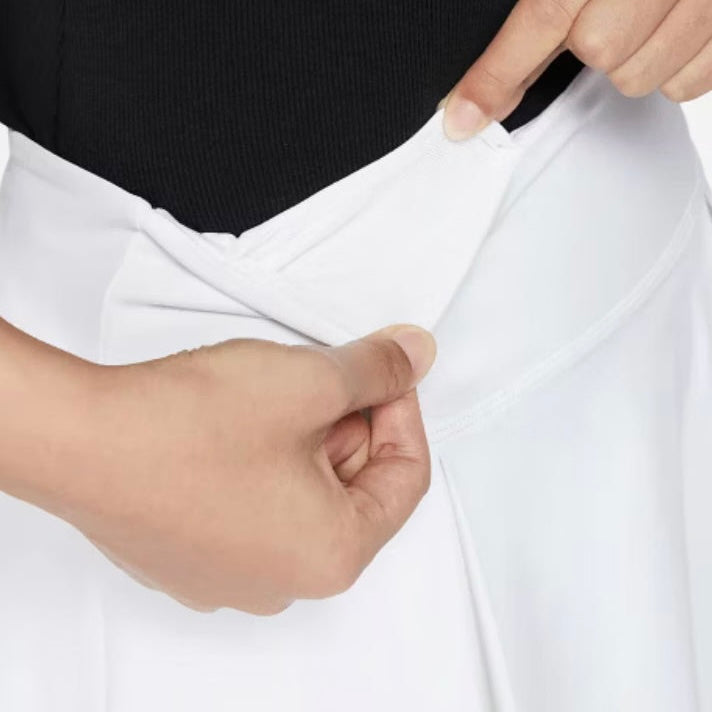 Nike Dri-FIT Advantage Women's Tennis Skirt (White) DX1422-100